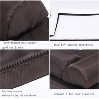 Łóżko dla zwierząt materac dla psa poduszka dla kota wodoodporna podkładka miękka mata zdejmowana pokrywa poduszka hodowla mata dla psa szczeniak poduszka mata 2